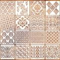 Damask Stencil Damask Stencils for Painting 6inch - style: Damask
