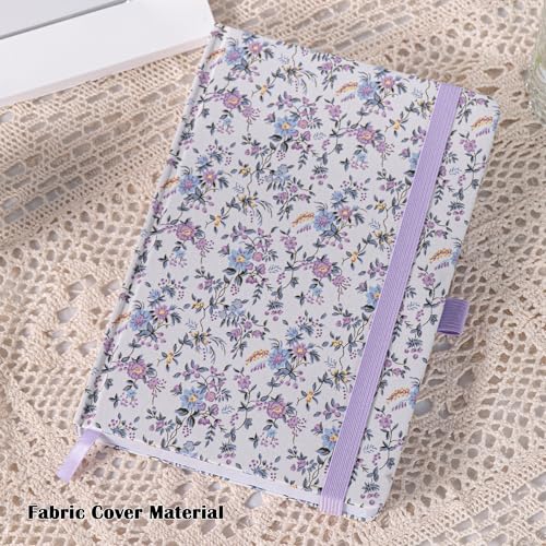 TIEFOSSI Lined Journal for Women, A5 College Ruled Notebook for Writing - color: Purple, size: Lined