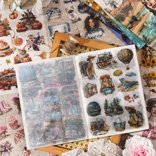 TIAMECH Desert Secrets Mysterious Egypt Sticker Book - color: Desert Secrets