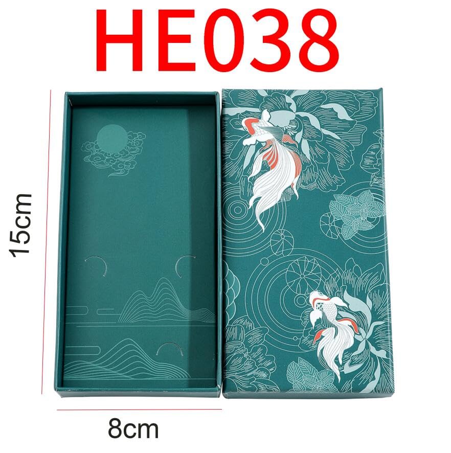 Shan Hai Jing Divine Beasts Bookmark Phoenix Dragon Koi Deer Good Luck Gift - color: Style 4 Gift Boxed