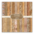 Gingham Scrapbook Paper Wooden Boho Patterned Paper Pad 12×12,24 Sheets Double-Sided Bobo Floral Scrapbooking CardStock Papers Pad for Holiday Cardmaking DIY Origami Papers. - color: PAD2108