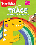 Write-On Wipe-Off Let's Trace: Dry Erase Kids Activity Book for Handwriting Readiness, Wipe Clean Letter Tracing Workbook with Mazes, Dot-to-Dots, & More