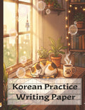 Korean Practice Writing Paper: Blank Hangul Writing Book | Wongoji Manuscript Paper | 8" x 11" | 120 pages | learning Korean