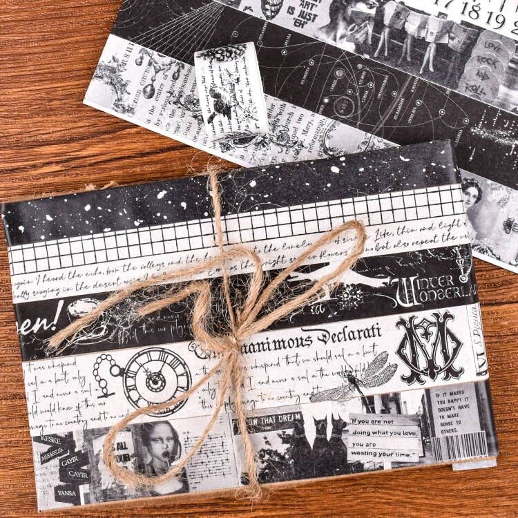 20 Rolls Vintage Washi Tape Set